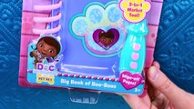 Doc McStufffins Pet Vet NEW TOYS Findo Puppy Dog Carrier, Book of Boo Boos & Dr Sandra McStuffins