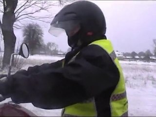 Zimowy zlot motocyklowy - Giżycko 2003r