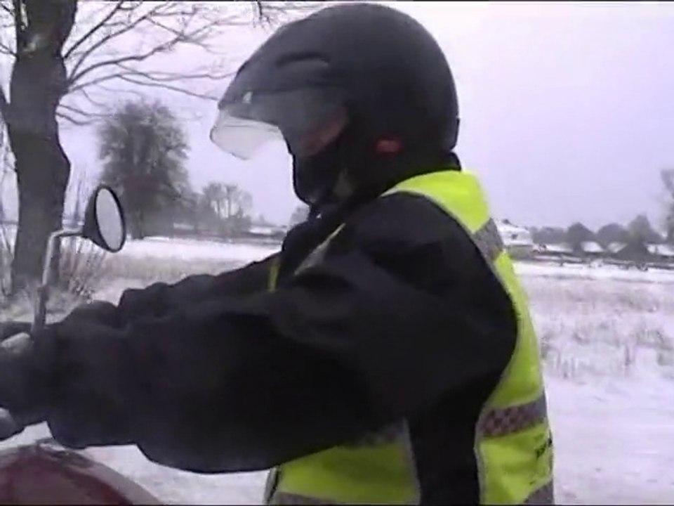 Zimowy zlot motocyklowy - Giżycko 2003r