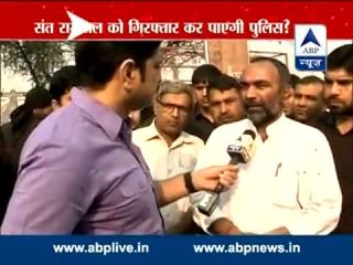 Sant Rampal's supporters out in full force in Hisar l Police unliley to take him to court