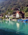Lago em Interlaken, Suíça
