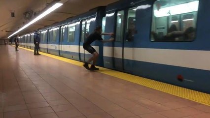 Cet homme est capable d’arrêter et de faire repartir le métro.