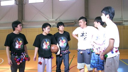 鈴を鳴らしたらそこで終わり！？3on3の低速バスケ！