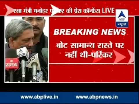 Defence miniter Parrikar sees terror plot in Pak boat l Lists out reasons