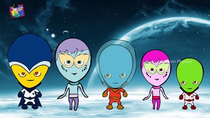 Finger Family Rhymes | ALIEN Finger Family Song | Nursery Rhymes Songs