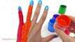 Learn Colors with Rainbow Hand Body Painting Video for Children Finger Family Nursery Rhymes