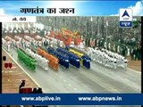 School kids perform in Republic Day Parade