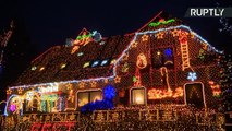 50万個のクリスマス電飾イルミネーションが施されたドイツの個人宅がスゴイ！