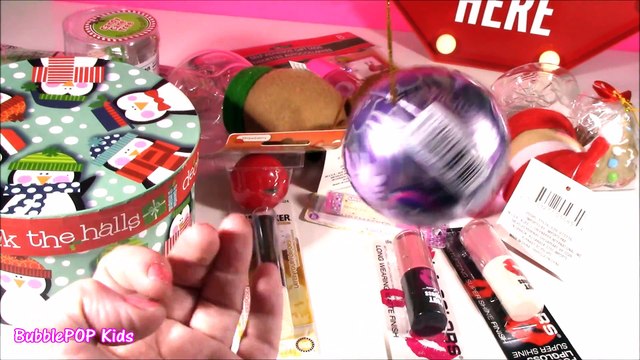 DOLLAR TREE ULITMATE HOLIDAY BONANZA! Stocking Stuffers CANDY Decor MLP LIP GLOSS! FUN