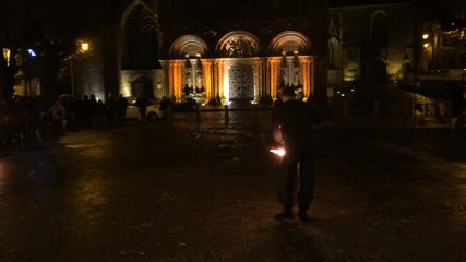 Les Korriflammes place Saint-Sauveur