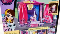 Littlest Pet Shop Lets Start the Show Style Set and Play Doh LPS Surprise Toy Eggs