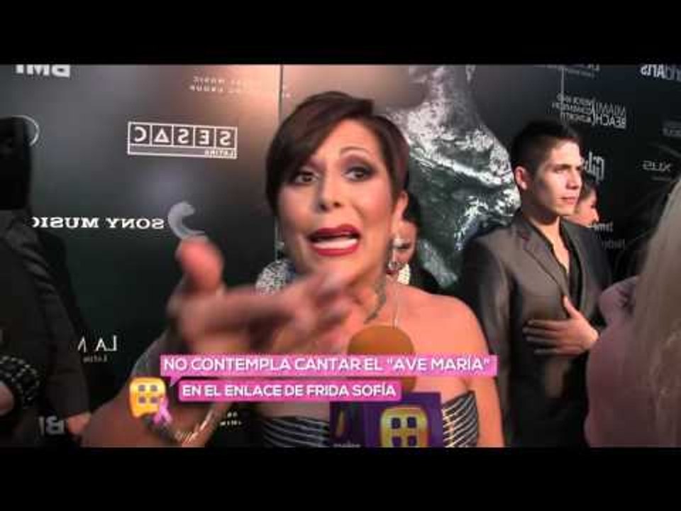 Alejandra Guzmán, feliz por matrimonio de su hija