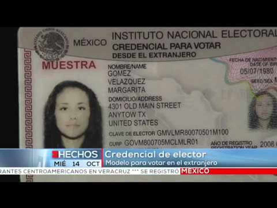 ¡Se aprueba credencial para votar desde el extranjero!
