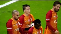 Josue Penalty GOAL(2:1) Galatasaray vs Tuzlaspor