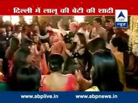 Lalu Prasad Yadav's daughter gets married to Mulayam Singh Yadav's grandson