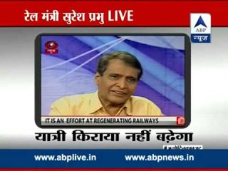 Suresh Prabhu on Rail Budget: Should be a policy statement | Cannot announce & not complete projects