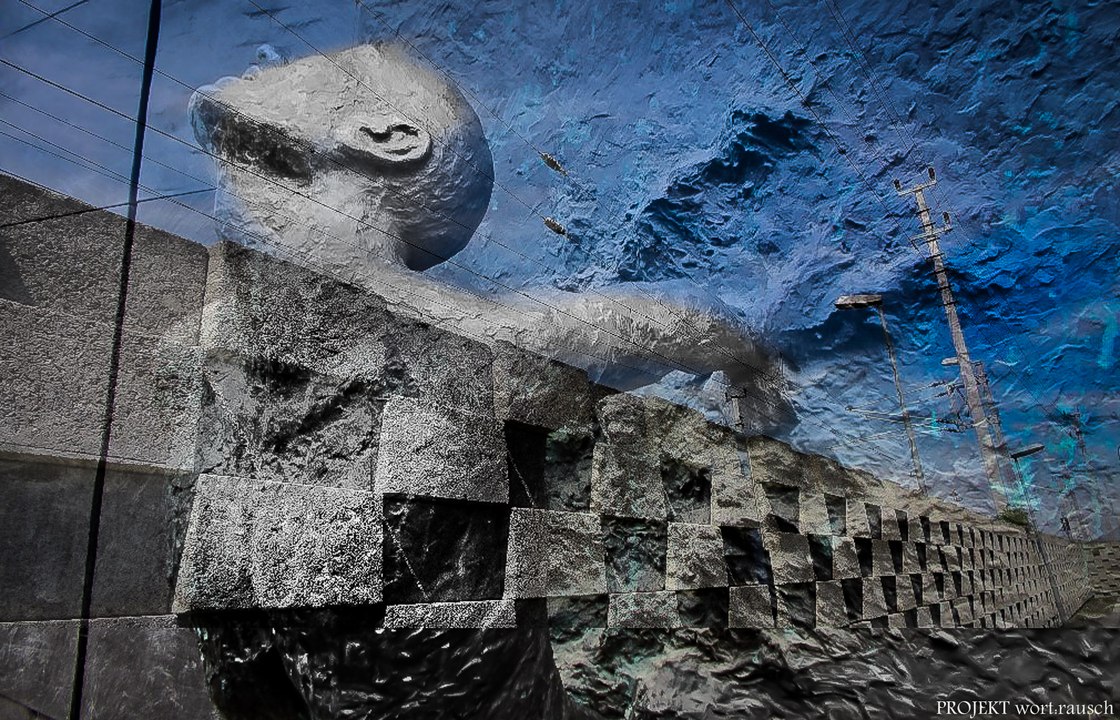 Different shades of blue by PROJEKT wort:rausch