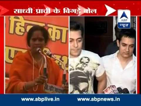 'Hindus should boycott movies starring Shahrukh, Salman and Aamir' : Saadhvi Prachi