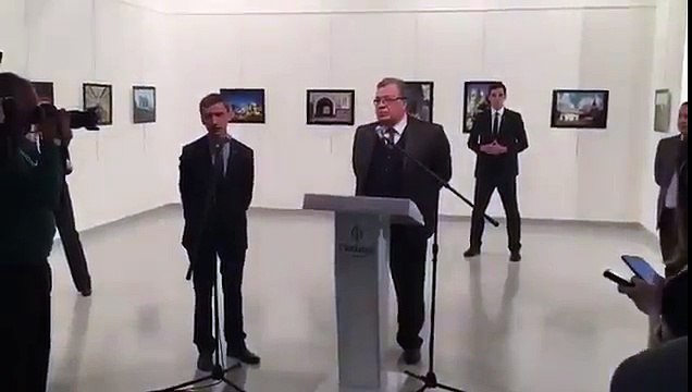 Rusya Büyükelçisi Vurulma Anı - Andrey Karlov