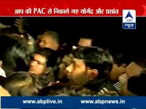 AAP leaders Yogendra Yadav and Prashant Bhushan removed from party’s PAC