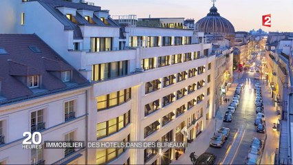 Immobilier : des hôtels dans des bureaux