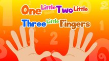 One Little Two Little Three Little Fingers | Ten Little Fingers | Finger Family Song |