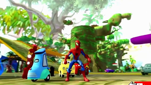 Jogo do Homem Aranha, Incrível homem aranha jogar com Homem de ferro Super heróis de DCTV