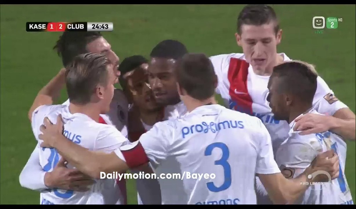 Benoit Poulain Goal HD - Eupen 1-2 Club Brugge KV - 21.12.2016