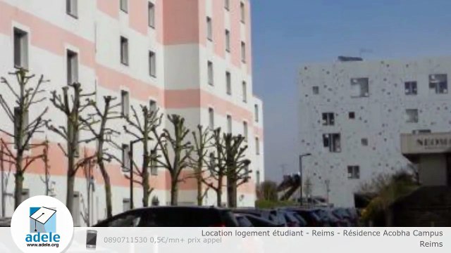 Location logement étudiant - Reims - Résidence Acobha Campus