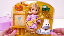 NEW Disney Princess Mini Rapunzel Animators Collection + Play Doh Surprise Egg Toy Doll Unboxing