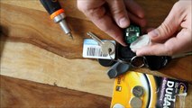 Toyota Auris Corolla Change Battery In Key Fob