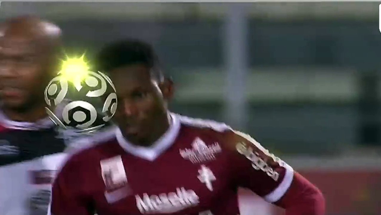 Opa Nguette Goal HD - Metz 1-0 Guingamp - 21.12.2016_HD