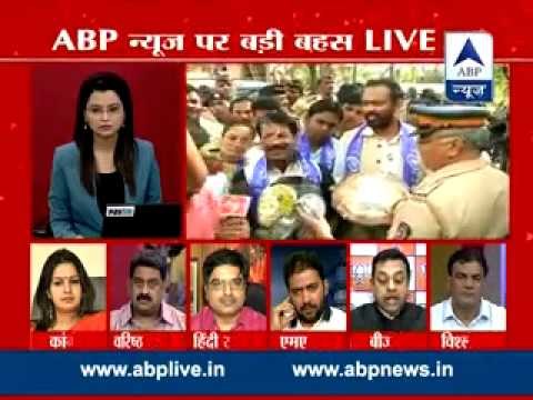 ABP News BIG debate on Maharashtra govt diktat ll Why is it compulsory to watch Marathi films?