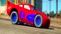 SPIDERMAN MCQUEEN CARS ft Spongebob Squarepants & Spider Man Marvel Disney cars!!!