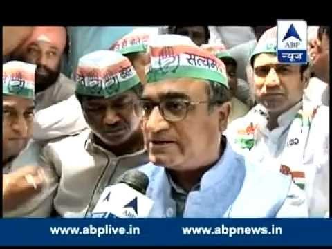 Ajay Maken protests against modi govt for Net Neutrality
