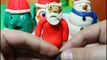 Funny Elf & Snowman Eggs Santa Claus Play Doh