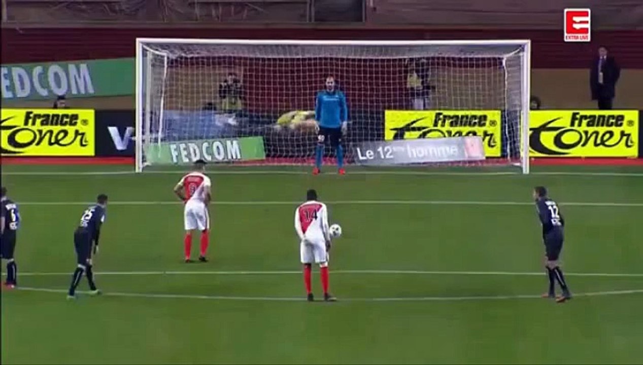 Falcao (Penalty) goal -Monacot1-0tCaen 21.12.2016