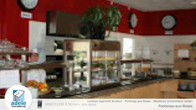 Location logement étudiant - Fontenay-aux-Roses - Résidence Universitaire Lanteri