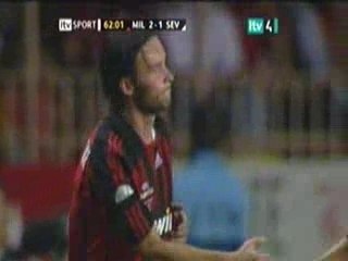UEFA Supercup AC Milan 2 - 1 Sevilla - Jankulovski