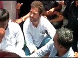 Rahul Gandhi reaches East Delhi MCD office to meet sanitation workers on strike