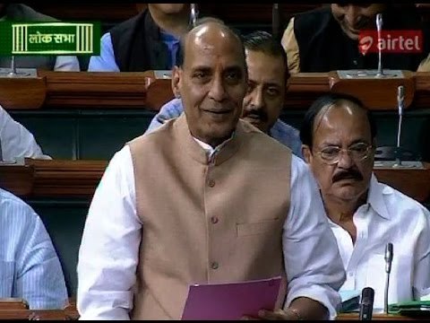 Underworld Don Dawood Ibrahim is in Pakistan: Rajnath Singh in Lok Sabha