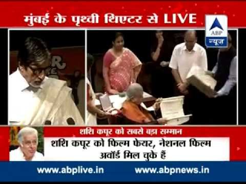 Dada Saheb Phalke award:Amitabh Bachchan thanks Shashi Kapoor for being a generous friend