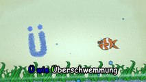 Learn german for kids - learn letter Ü in german - German alphabet | Der Buchstabe Ü