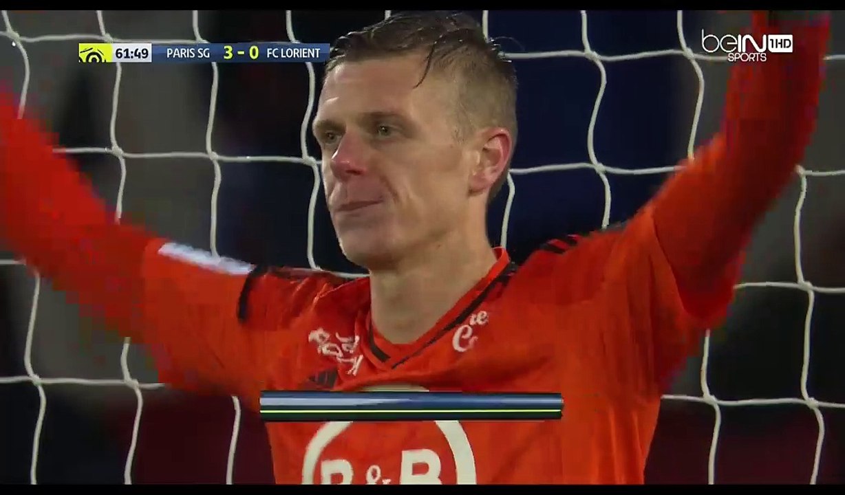 Edinson Cavani Goal HD - PSG 4-0 Lorient - 21.12.2016