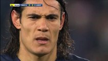 Penalty Goal Cavani - Paris SG 4-0 Lorient 21-12-2016