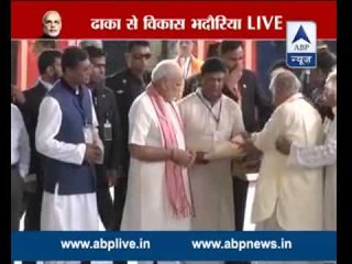 Last Day of Modi in Dhaka, visits 800 years old Dhakeshwari temple