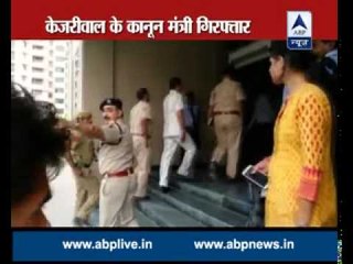 Watch all that happened with Law Minister Jitendra Tomar after Delhi police arrested him