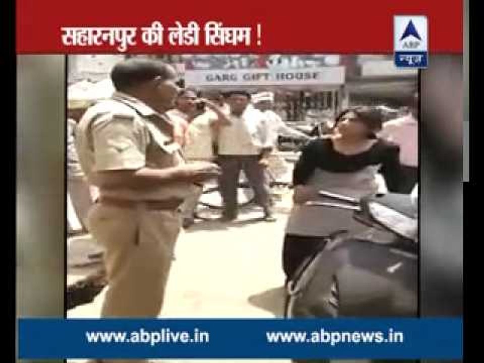 Watch LADY SINGHAM beat drunk police officer