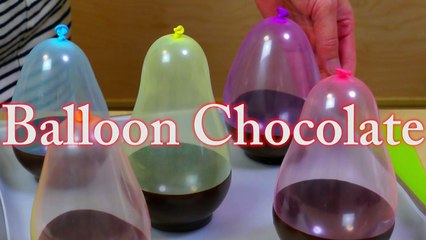 How to make Balloon Chocolate Bowls