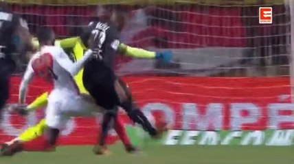 Herve Bazile Goal - Monaco 2-1 Caen 21.12.2016